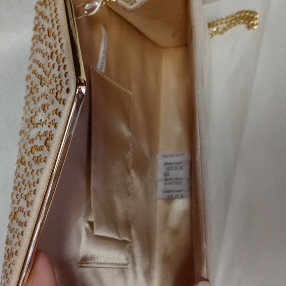 Velvet Crossbody Clutch Bling Purse Limited Edition - Picture 6 of 8